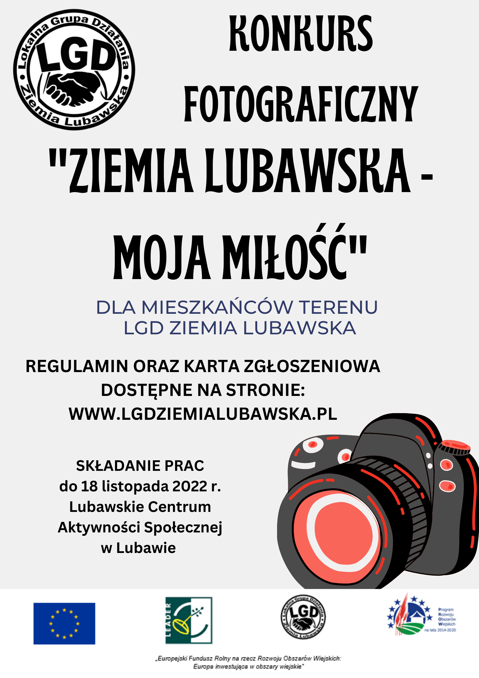 Ilustracja do informacji: Konkurs fotograficzny - ZIEMIA LUBAWSKA - MOJA MIŁOŚĆ 