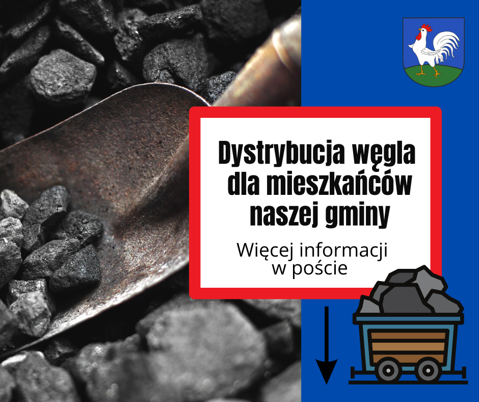 Ilustracja do informacji: Gmina Kurzętnik planuje pomoc w dystrybucji węgla dla mieszkańców naszej Gminy.